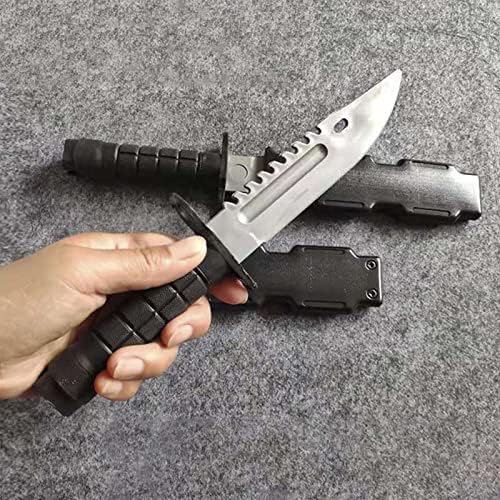 zonzxcv 2 Pcs Toy Plastic Dagger Fake Knife Not Sharp Safety Won't Hurt Tength 9 Inch
