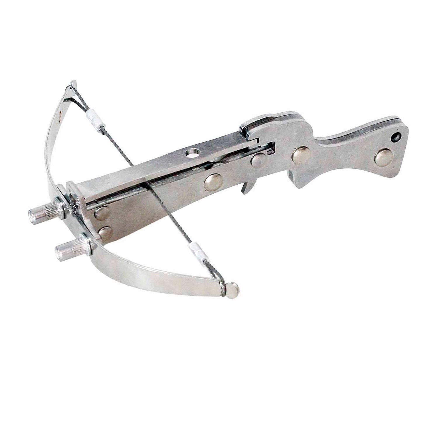 Mini Crossbow launch steel balls or Toothpick Stainless Steel toy crossbow Outdoor play and rare gifts