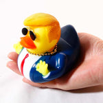 2 Pcs Trump Duck Trump Collection Car Décoration Trump Merchandise Donald Duck Car Dashboard Decorations Funny Rubber Ducks Donald Trump Duck