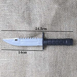 zonzxcv 2 Pcs Toy Plastic Dagger Fake Knife Not Sharp Safety Won't Hurt Tength 9 Inch