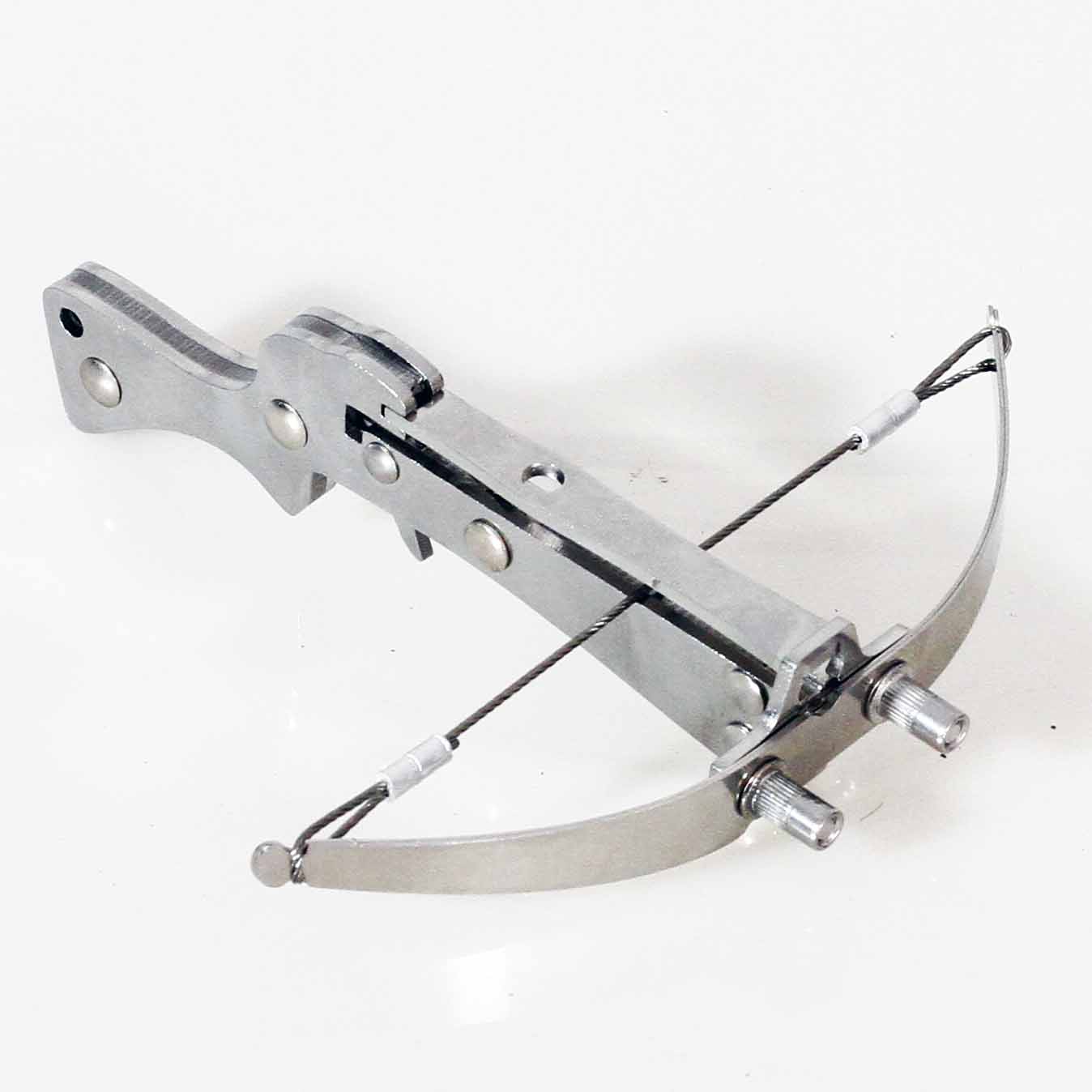 Mini Crossbow  launch steel balls or Toothpick Stainless Steel toy crossbow Outdoor play  and rare gifts