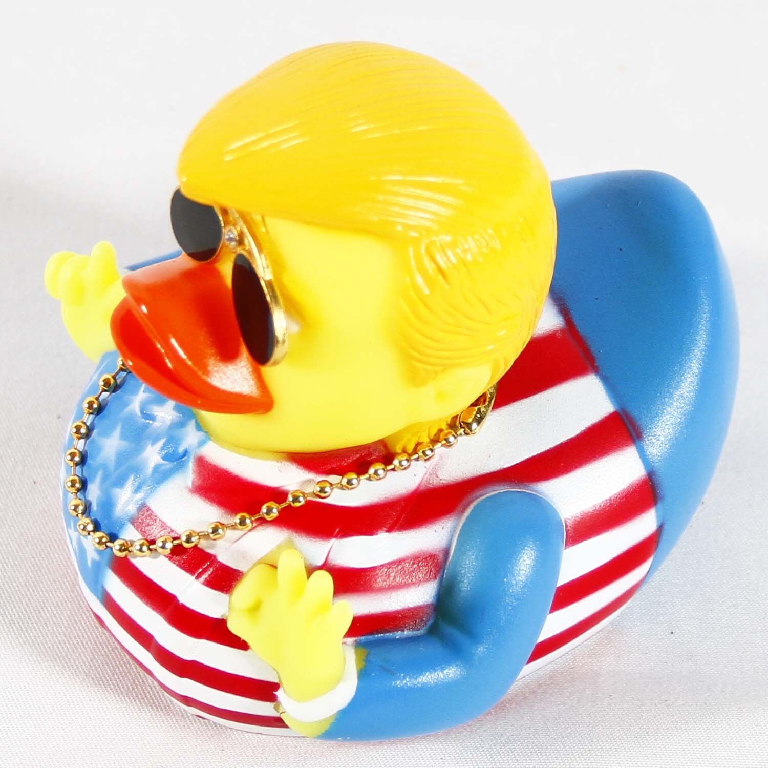Rubber Ducks Car Duck Dashboard Decoration Trump Duck Squeak Toys Car –  sunhilltoy