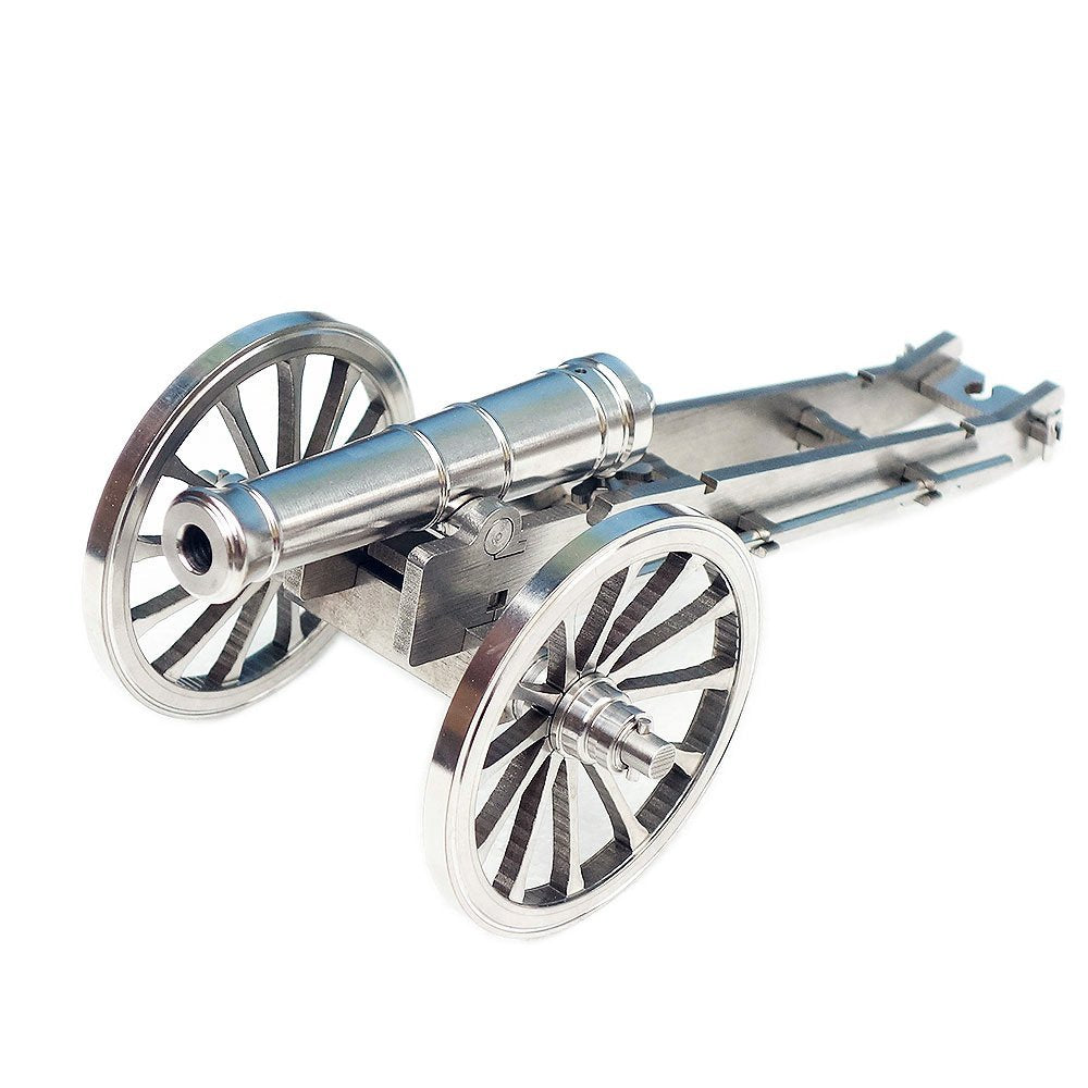 Mini Cannon Stainless Steel Handcrafted Napoleon Cannon Model Rare Military Collection