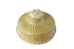 Chinese Natural Bamboo Braid Hats Ancient Conical Coolie Big Hat Fishing Hat - sunhilltoy