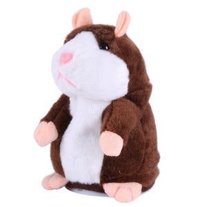 Talking Hamster Toys Repeats What You Say Electronic Pet Plush Buddy Mouse for Kids Children Gift - sunhilltoy