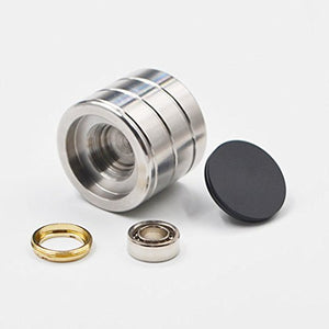 Fidget Screw Spinner New Cube Hypnotic Cylinder Metal Stainless Steel R188 Bearing Desk Toy