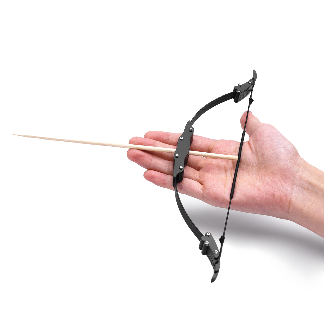 Mini Archery Bow and 10 Arrow Set Mini Recurve Bow Mini Double Aiming Bow