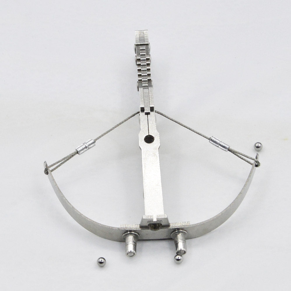 Stainless Steel Mini Crossbow  with steel balls  Outdoor play  and rare gifts