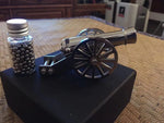 Mini Napoleon Cannon Metal Desktop Model Big Gun Artillery  Kit for Collection